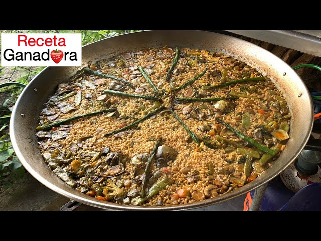 Cómo cocinar paella de verduras ligera 1 Paella de verduras | Receta ganadora - YouTube